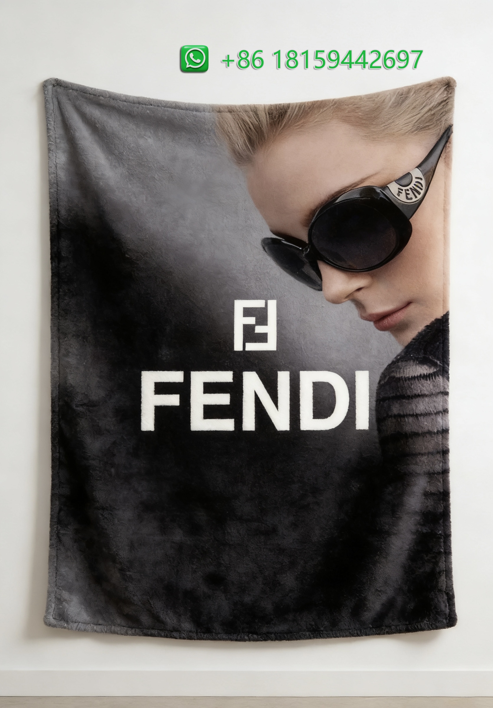 Fendi Throw Blankets